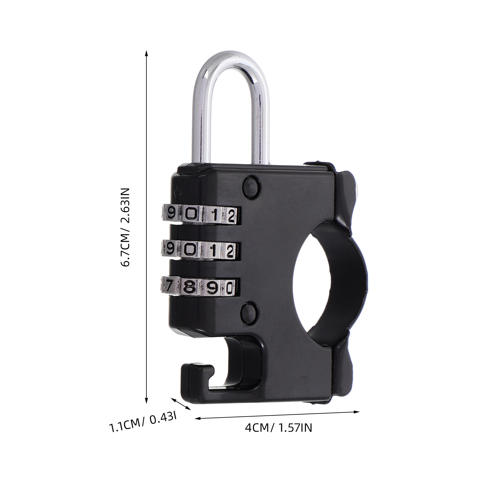バイク用、通勤用、汎用、盗難防止、パスワード式、頑丈、改ざん - Commuter Bike Lock のレビューと価格