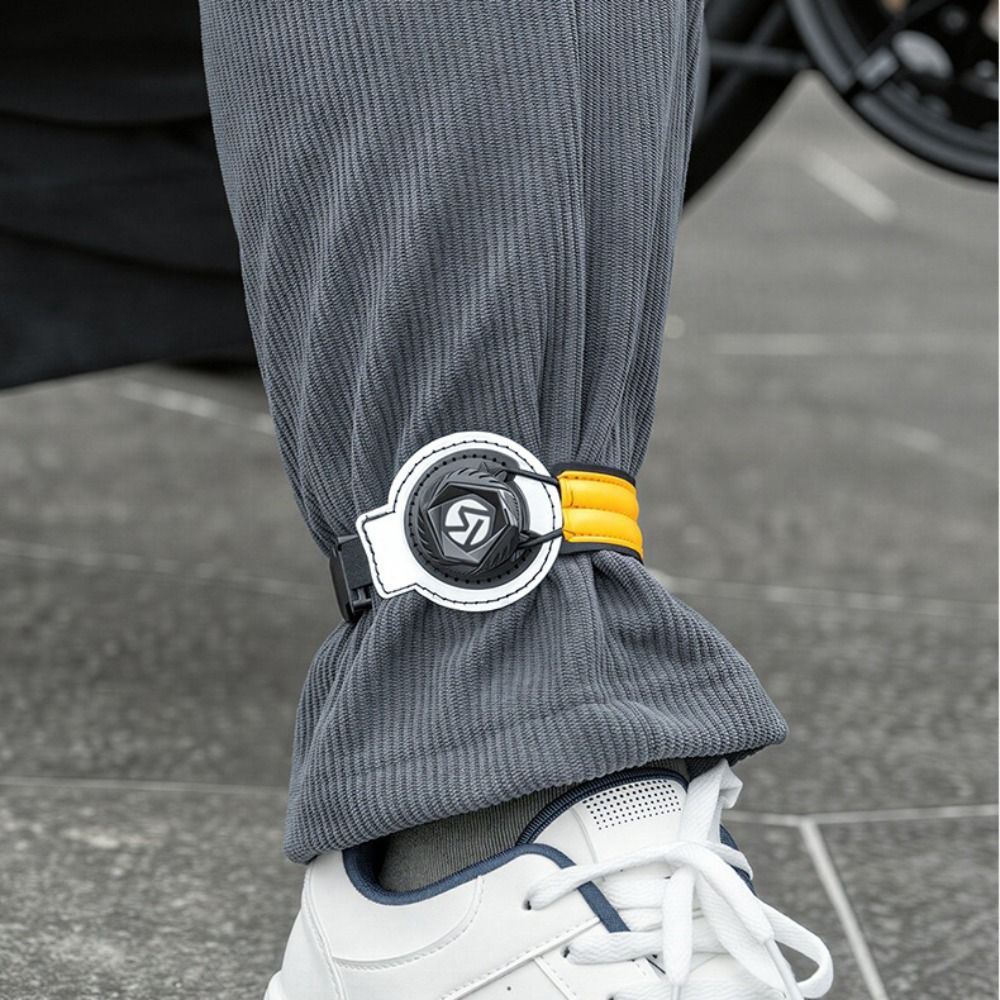 反射自転車用ズボンバンド 調節可能な回転式クイックロックバイ - Commuter Bike Lock のレビューと価格