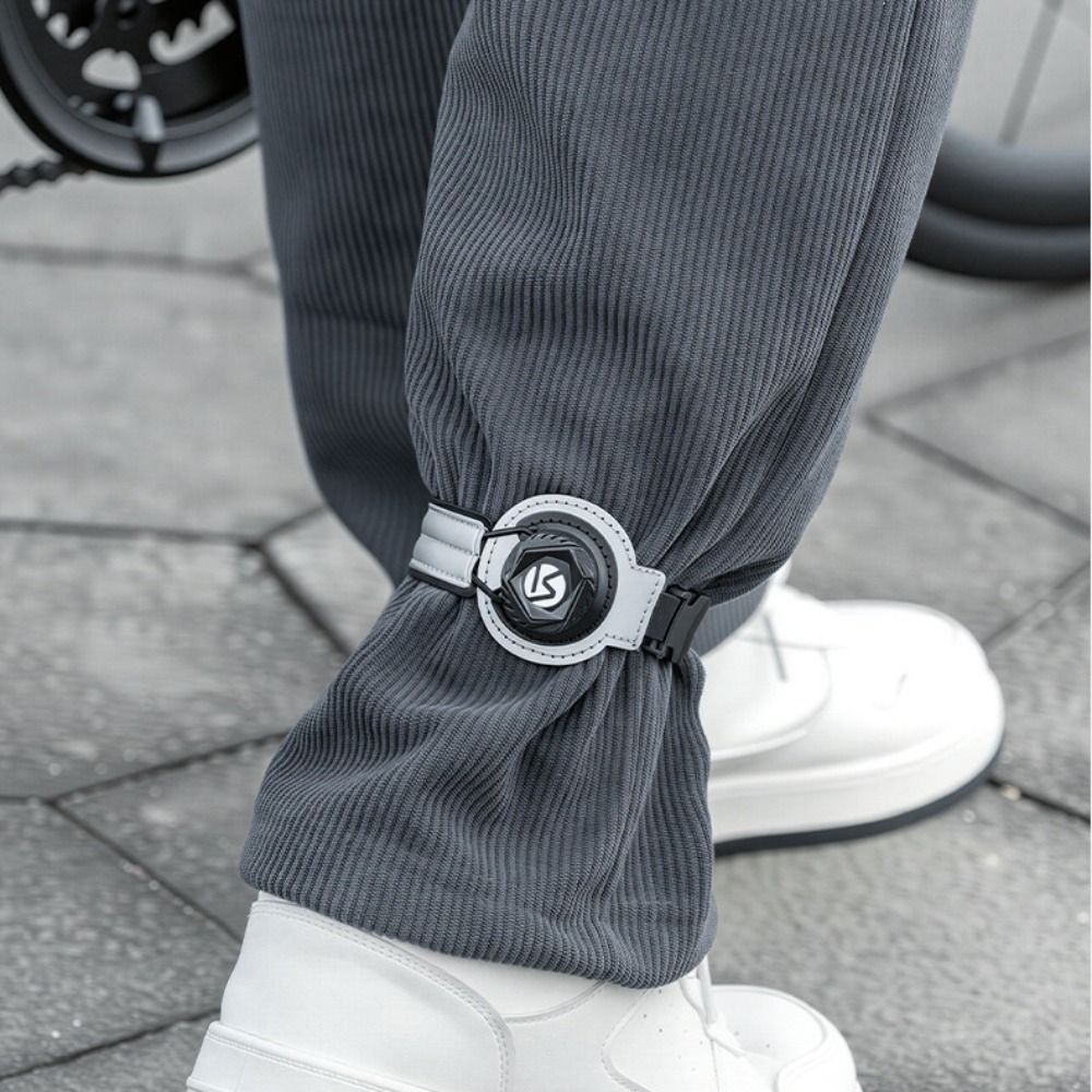 反射自転車用ズボンバンド 調節可能な回転式クイックロックバイ - Commuter Bike Lock のレビューと価格