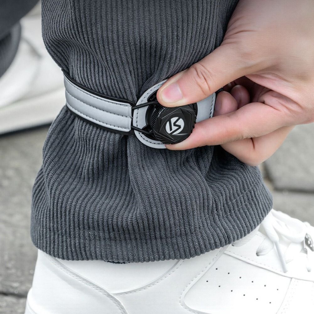 反射自転車用ズボンバンド 調節可能な回転式クイックロックバイ - Commuter Bike Lock のレビューと価格