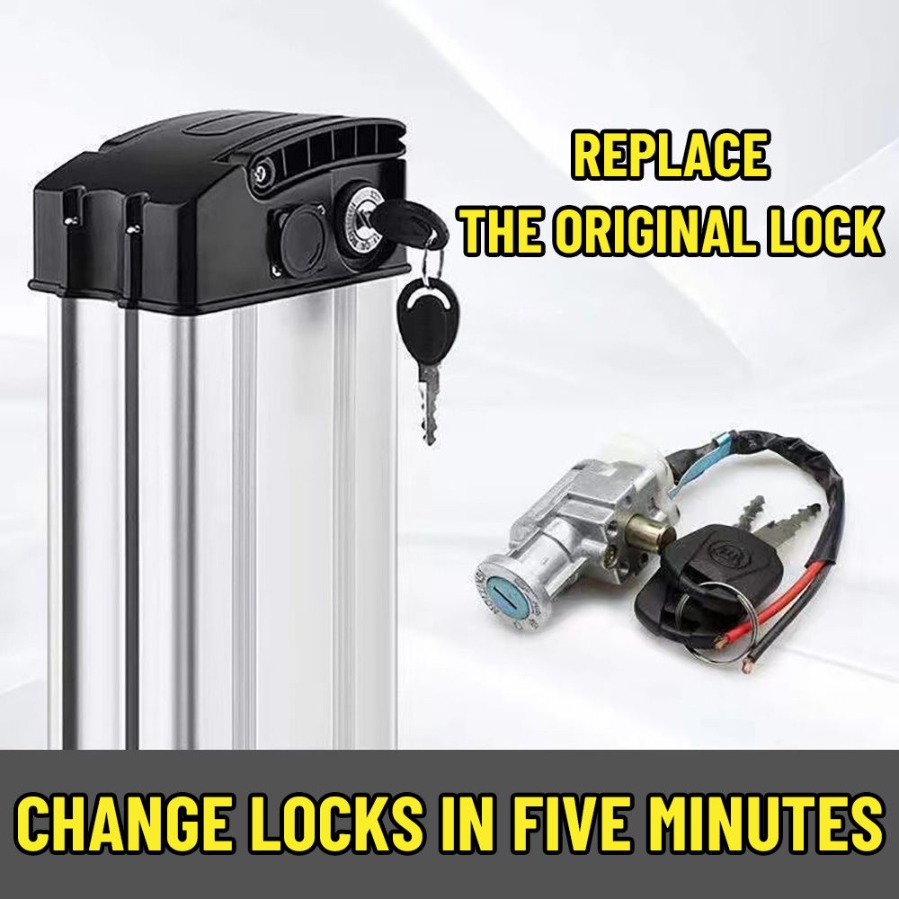 2つのキー,電動自転車充電器,スイッチ,ユニバーサルスクータ - Commuter Bike Lock のレビューと価格