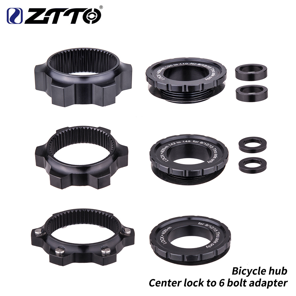ZTTO自転車ハブセンターロックアダプター（6ボルトディスク - Commuter Bike Lock のレビューと価格